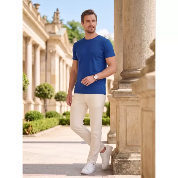  Pánske tričko ALTISPORT NoPrint NP/ALM921 KRÁĽOVSKÁ MODRÁ 