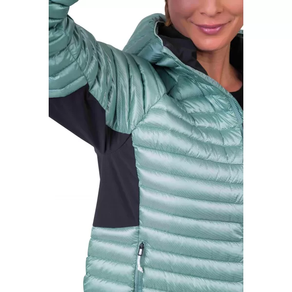  Dámska bunda HANNAH MANTIS HOODY WASABI/ASPHALT 