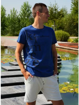 Pánske tričko KIXMI SANDER modrá