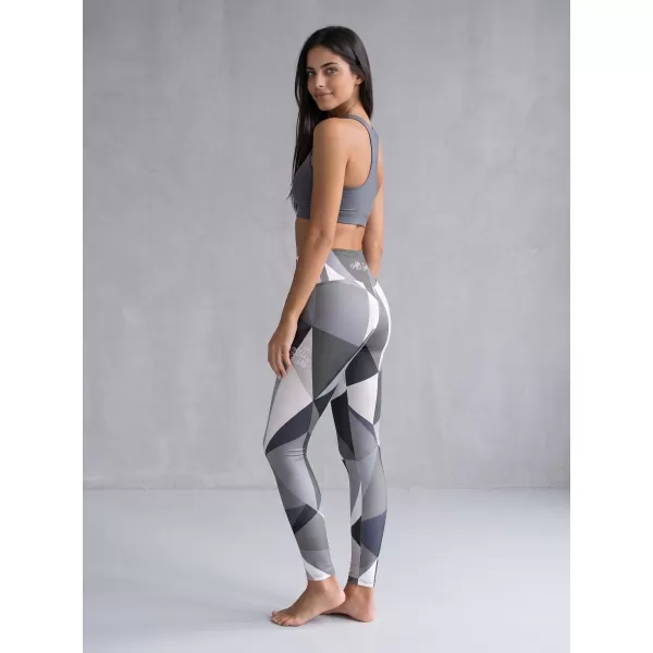  Dámske dlhé legíny premium ALTISPORT VOJ/ALW007LEG01 sivá 