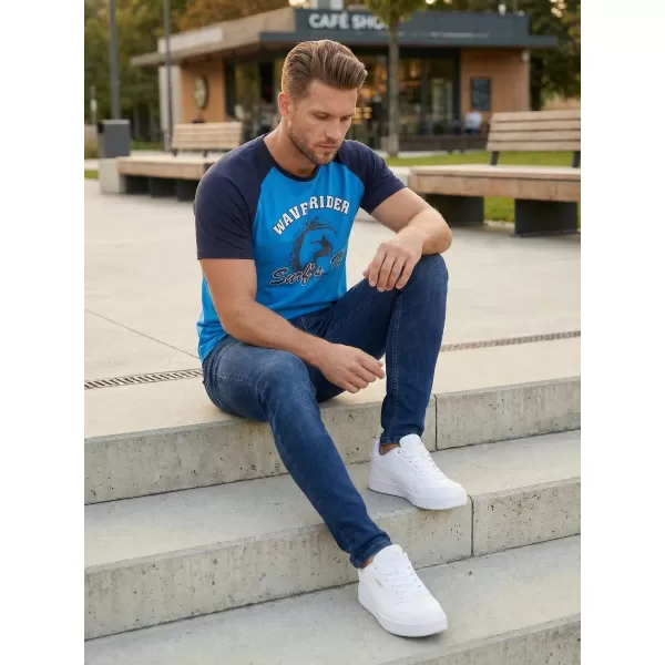  Pánske tričko SAM 73 ESTEBAN MT 841 JASNE modrá 