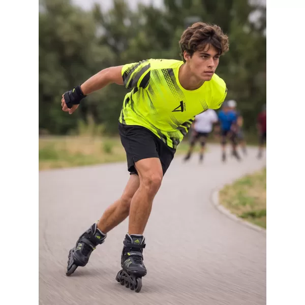  Pánske funkčné tričko premium ALTISPORT VOJ/ALM028TR01 NEONOVO žltá 