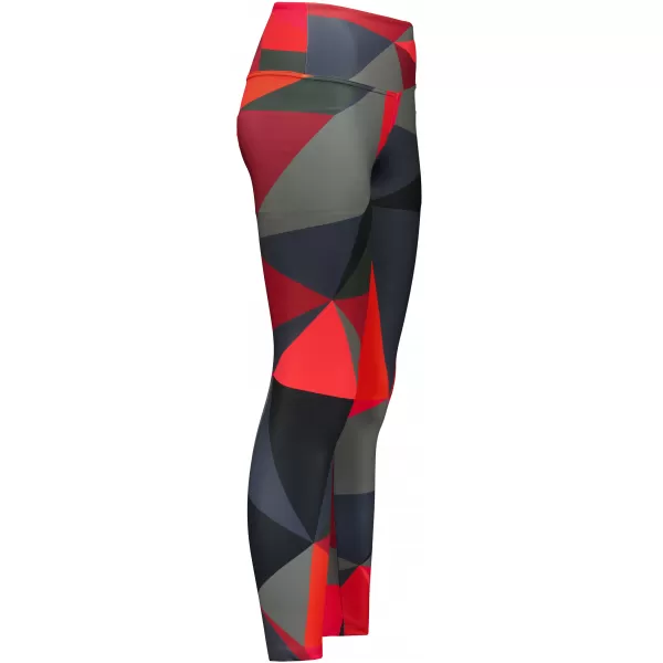  Dámske dlhé legíny premium ALTISPORT VOJ/ALW007LEG01 červená 