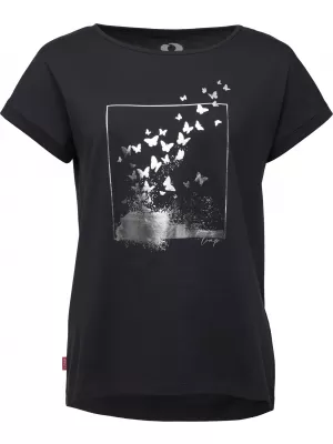 Dámske tričko LOAP BAZALA CLW2440 TMAVO modrá