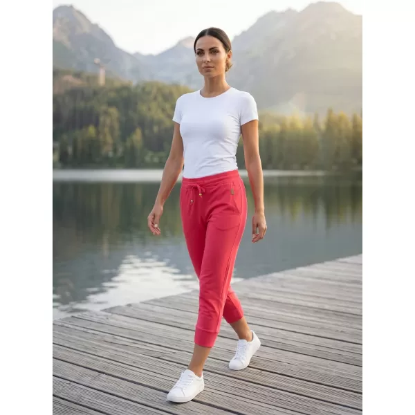  Dámske 3/4 nohavice SAM 73 CAMILA WS 798 SVETLO MALINOVÁ 