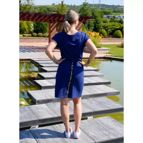  Dámske šaty ALTISPORT CETTA TMAVO modrá 