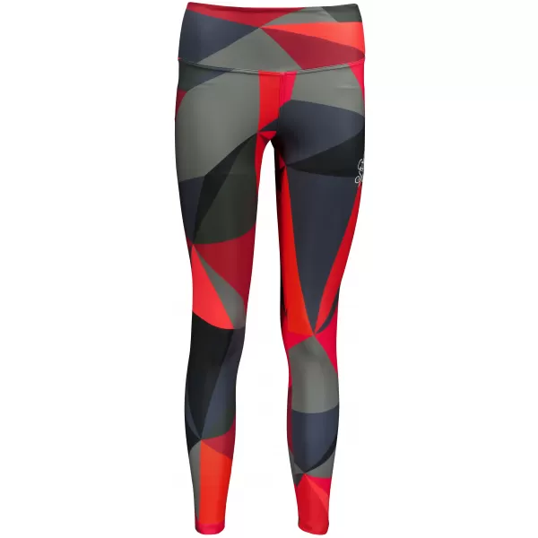  Dámske dlhé legíny premium ALTISPORT VOJ/ALW007LEG01 červená 