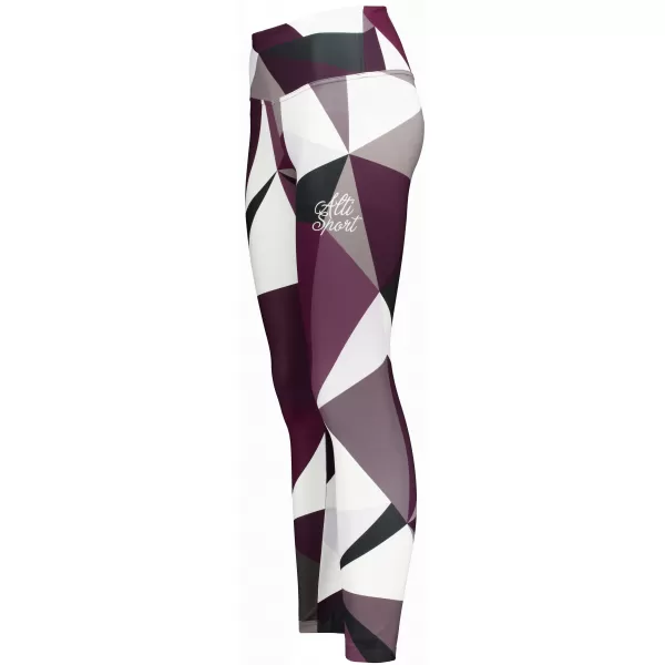  Dámske dlhé legíny premium ALTISPORT VOJ/ALW007LEG01 fialová 