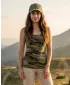 Dámske tielko ALTISPORT NoPrint NP/ALW63C CAMOUFLAGE GREEN