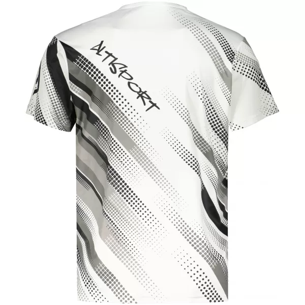  Pánske funkčné tričko premium ALTISPORT VOJ/ALM028TR01 BIELOČIERNA 