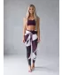 Dámske dlhé legíny premium ALTISPORT VOJ/ALW007LEG01 fialová