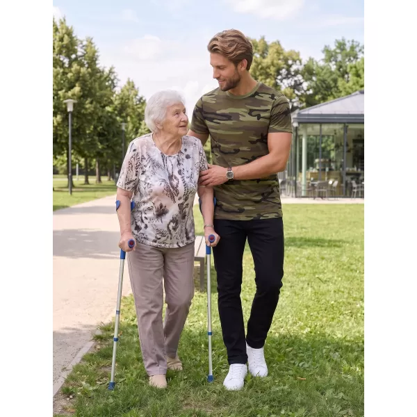  Pánske tričko ALTISPORT NoPrint NP/ALM441 CAMOUFLAGE GREEN 