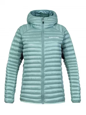 Dámska bunda HANNAH MANTIS HOODY WASABI/ASPHALT
