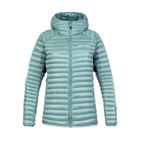  Dámska bunda HANNAH MANTIS HOODY WASABI/ASPHALT 