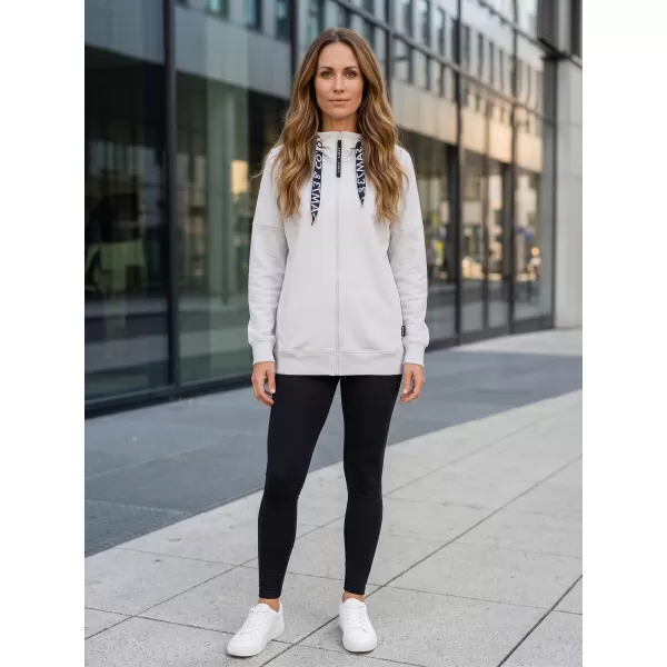 Dámska predĺžená mikina SAM 73 LISA WM 787 OFF WHITE 