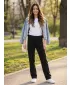 Dámske tepláky ALTISPORT NoPrint NP/ALW806 čierna