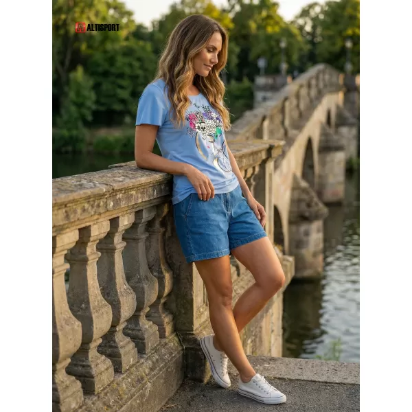  Dámske tričko KIXMI SINDY čierna 