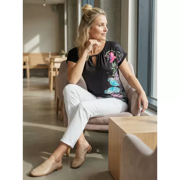  Dámske tričko ALTISPORT CARINE čierna 