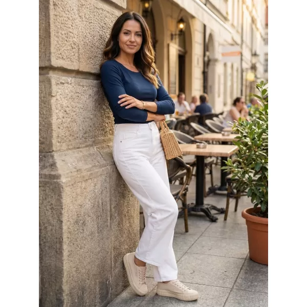  Dámske tričko s dlhým rukávom ALTISPORT NoPrint NP/ALW961 NÁMORNÁ modrá 