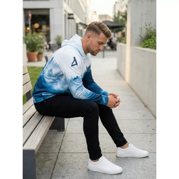  Pánska funkčná mikina premium ALTISPORT VOJ/ALM030MI01 modrá 