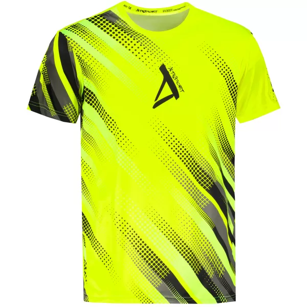  Pánske funkčné tričko premium ALTISPORT VOJ/ALM028TR01 NEONOVO žltá 