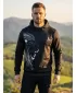 Pánska funkčná mikina premium ALTISPORT VOJ/ALM029MI01 ČIERNOŠEDÁ