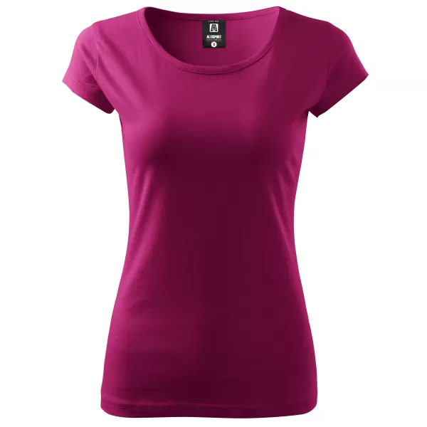  Dámske tričko ALTISPORT NoPrint NP/ALW221 FUSCHIA RED 