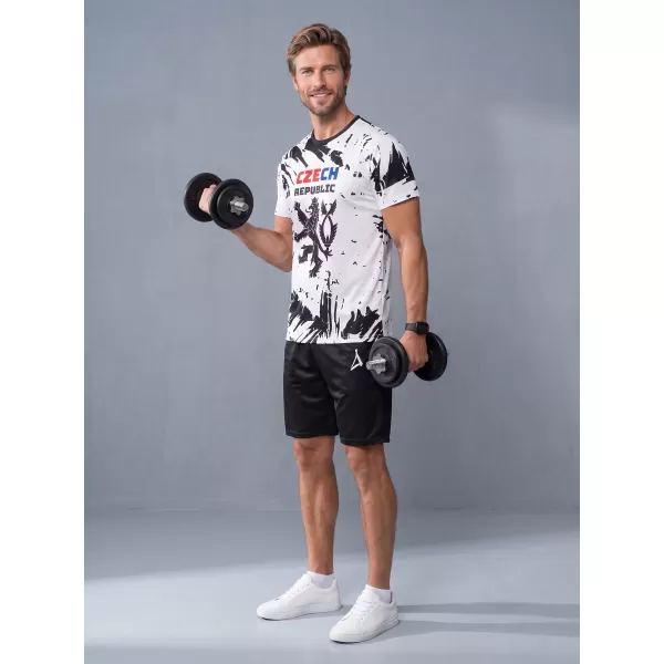  Pánske funkčné tričko premium ALTISPORT x CZE VOJ/ALM036TR01 ABSTRAKCIA 