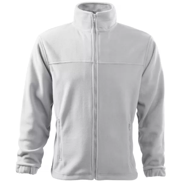  Pánska fleece mikina ALTISPORT NP/ALM105 biela 