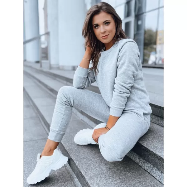  Dámska mikina DSTREET FASHION II BY0152 SVETLO ŠEDÁ 