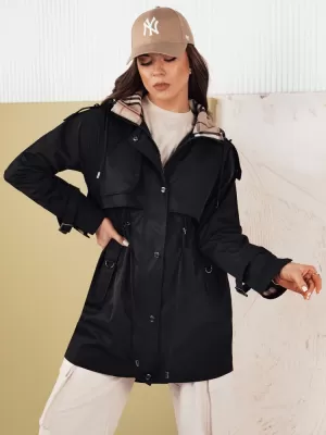 Dámska parka DSTREET MOZA TY4285 ČIERNA