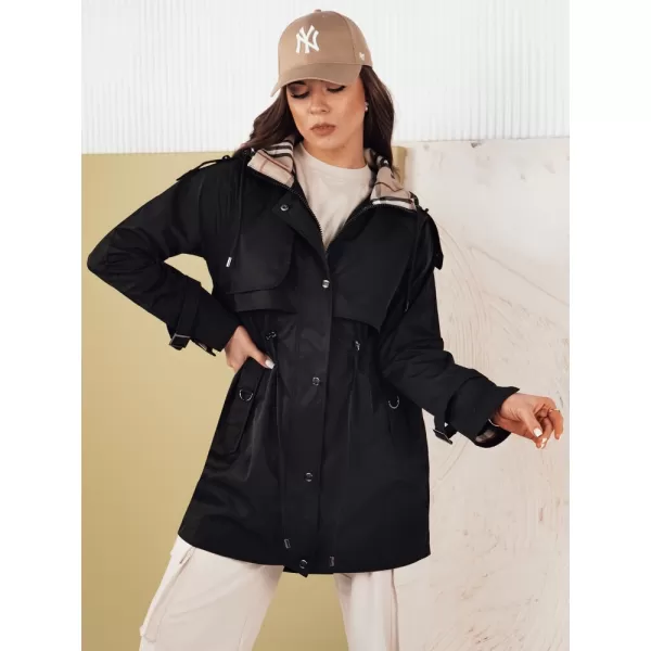  Dámska parka DSTREET MOZA TY4285 ČIERNA 