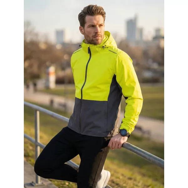 Pánska bunda ALTISPORT NoPrint NP/ALM835 NEON YELLOW 