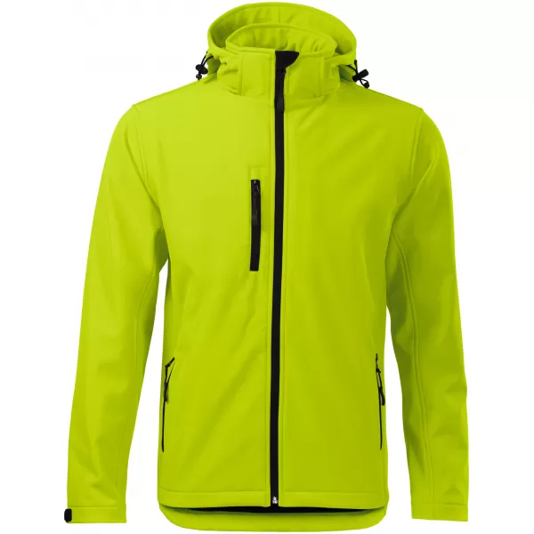  Pánska softshellová bunda ALTISPORT NP/ALM225 LIMETKOVÁ 