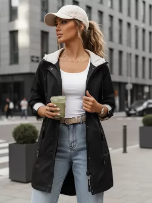 Dámska parka DSTREET MEROY TY4290 ČIERNA