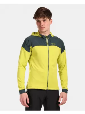 Pánska fleece mikina KILPI MEMPHIS-M VM0201KI SVETLO zelená
