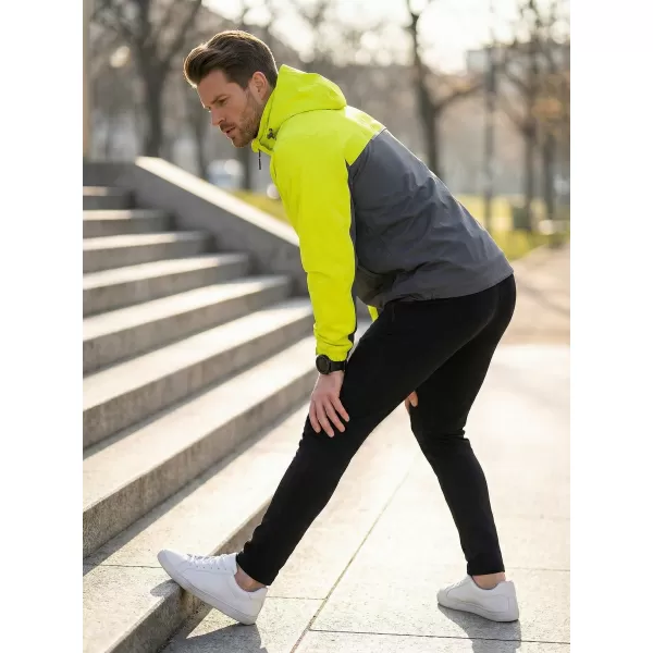  Pánska bunda ALTISPORT NoPrint NP/ALM835 NEON YELLOW 