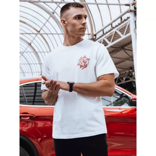  Pánske tričko DSTREET RX5490 BIELA 