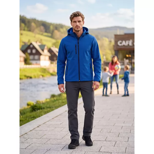  Pánska softshellová bunda ALTISPORT NP/ALM225 KRÁĽOVSKÁ modrá 