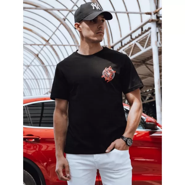  Pánske tričko DSTREET RX5491 ČIERNA 