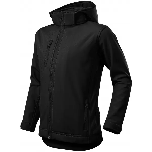  Detská softshellová bunda ALTISPORT NP/ALK535 čierna 