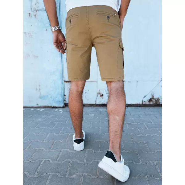  Pánske šortky DSTREET SX2433 BÉŽOVÁ 