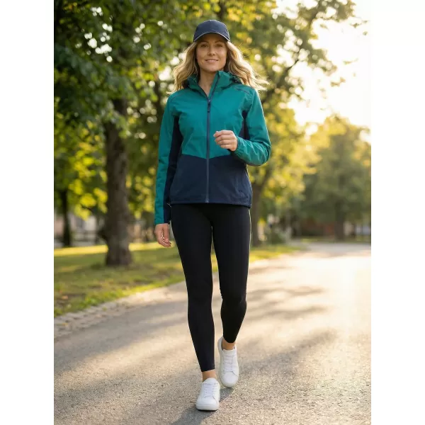  Dámska bunda ALTISPORT NoPrint NP/ALW935 EMERALD 