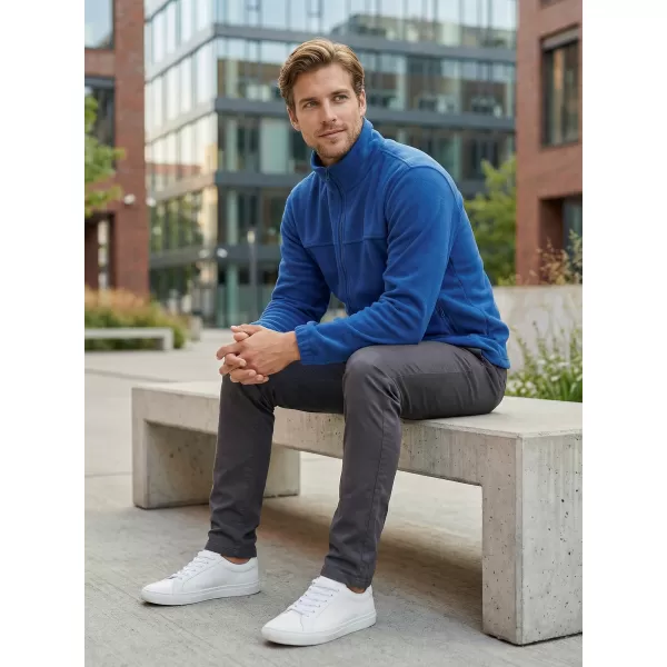  Pánska fleece mikina ALTISPORT NP/ALM105 KRÁĽOVSKÁ modrá 