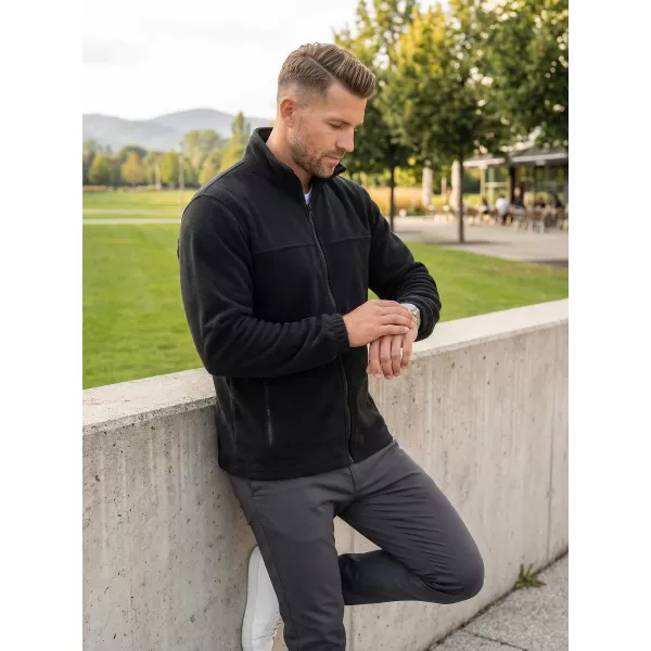  Pánska fleece mikina ALTISPORT NP/ALM105 EBONY GRAY 