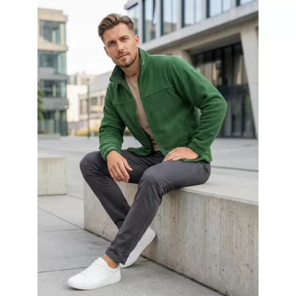  Pánska fleece mikina ALTISPORT NP/ALM105 FĽAŠKOVO zelená 
