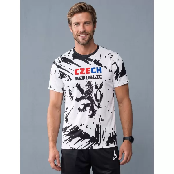  Pánske funkčné tričko premium ALTISPORT x CZE VOJ/ALM036TR01 ABSTRAKCIA 