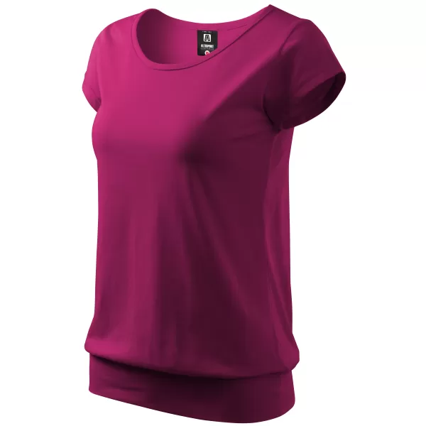  Dámske tričko ALTISPORT NP/ALW021 FUCHSIA RED 