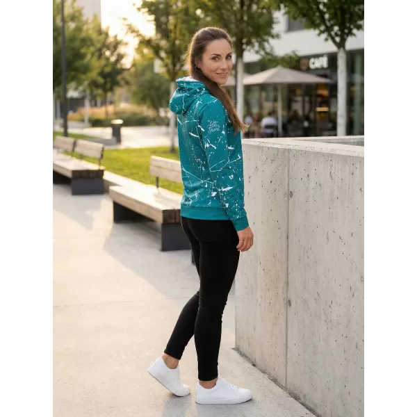  Dámska funkčná mikina premium ALTISPORT VOJ/ALW034MI01 EMERALD 
