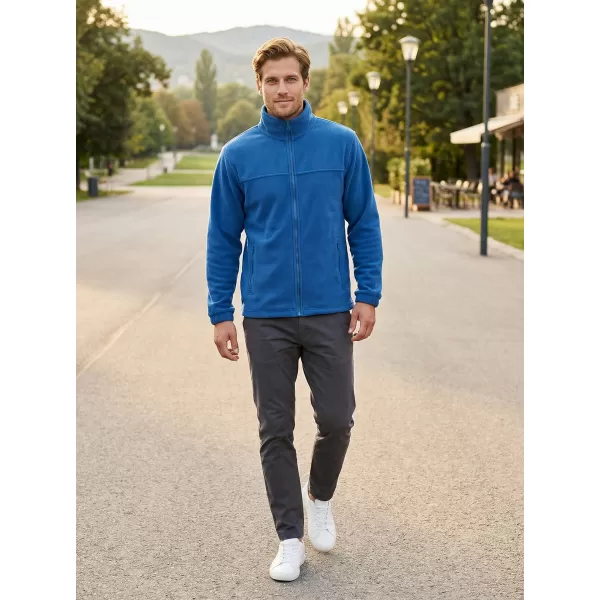  Pánska fleece mikina ALTISPORT NP/ALM105 AZÚRO modrá 